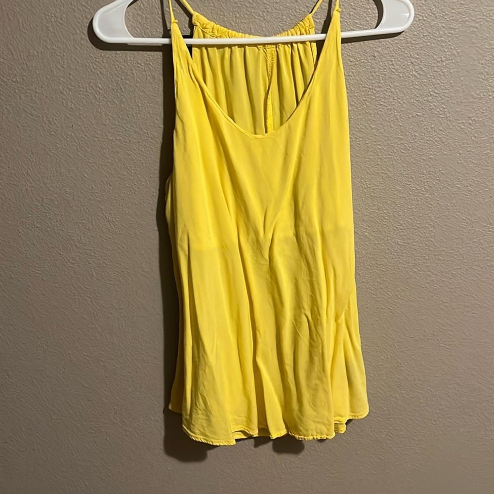 Yellow tank top